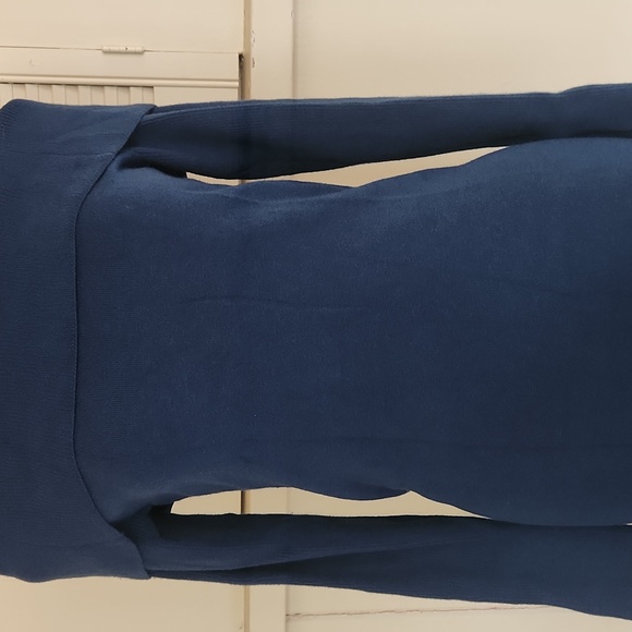 Banana Republic Blue Midi Dress NWT XS - Picture 2 of 8